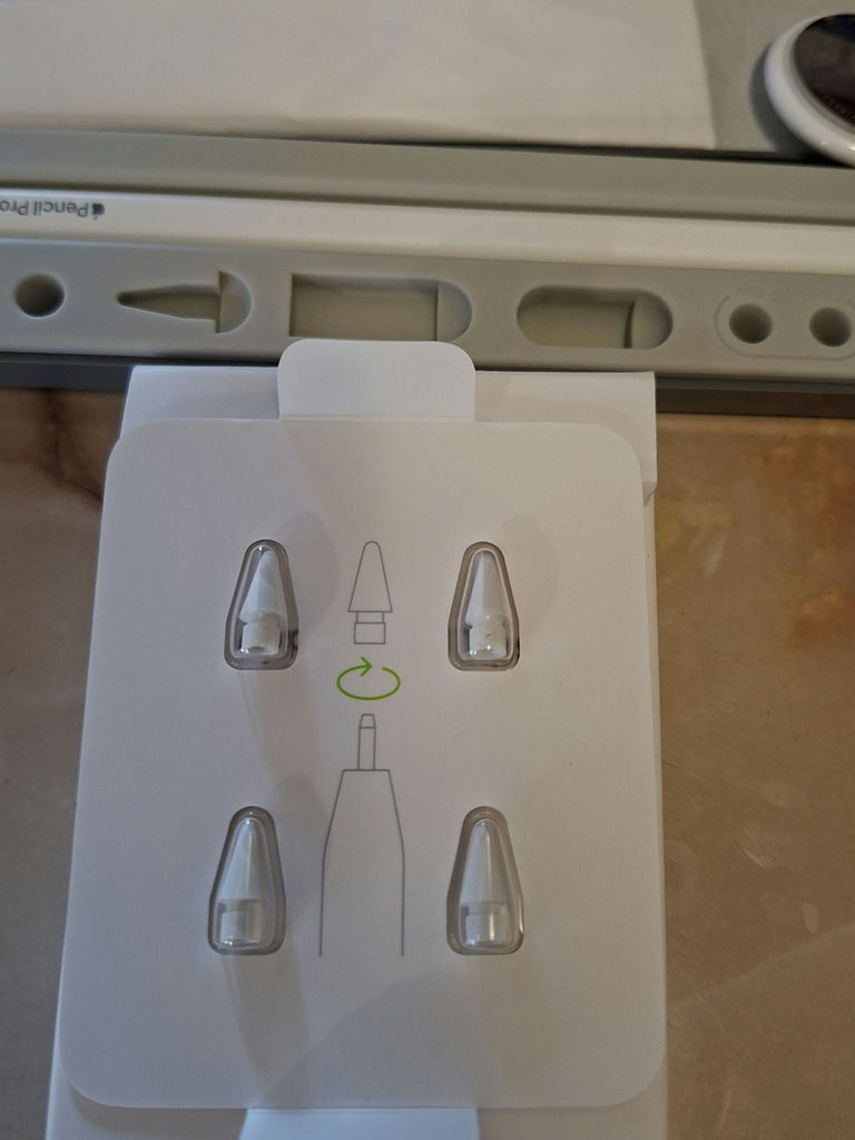Apple Pencil Pro with Case and AirTag, AND EXTRA PENCIL TIPS - image 7 of 7