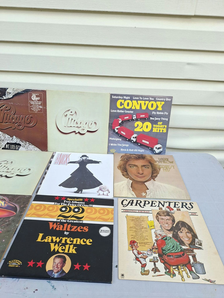 Collection of Assorted Vinyl Record Albums - image 4 of 4