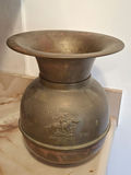 Pony Express Chewing Tobacco Brass Spittoon - thumbnail 1 of 6