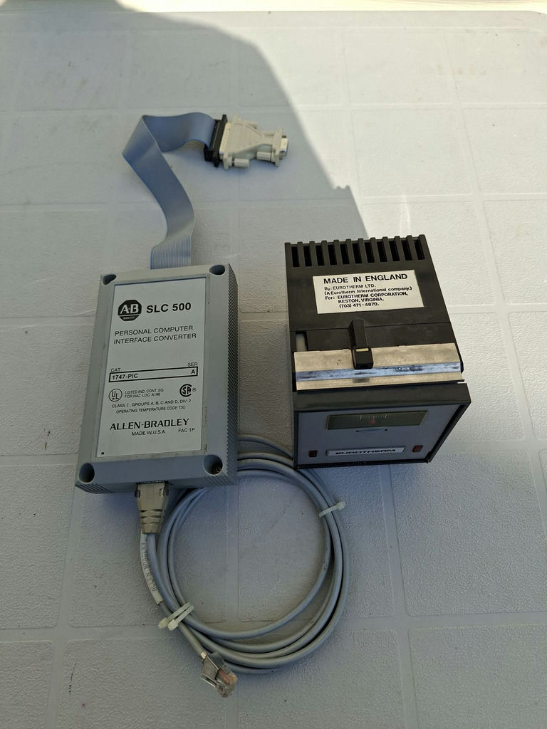 Allen-Bradley SLC 500 Interface Converter and Eurotherm Controller - image 1 of 7