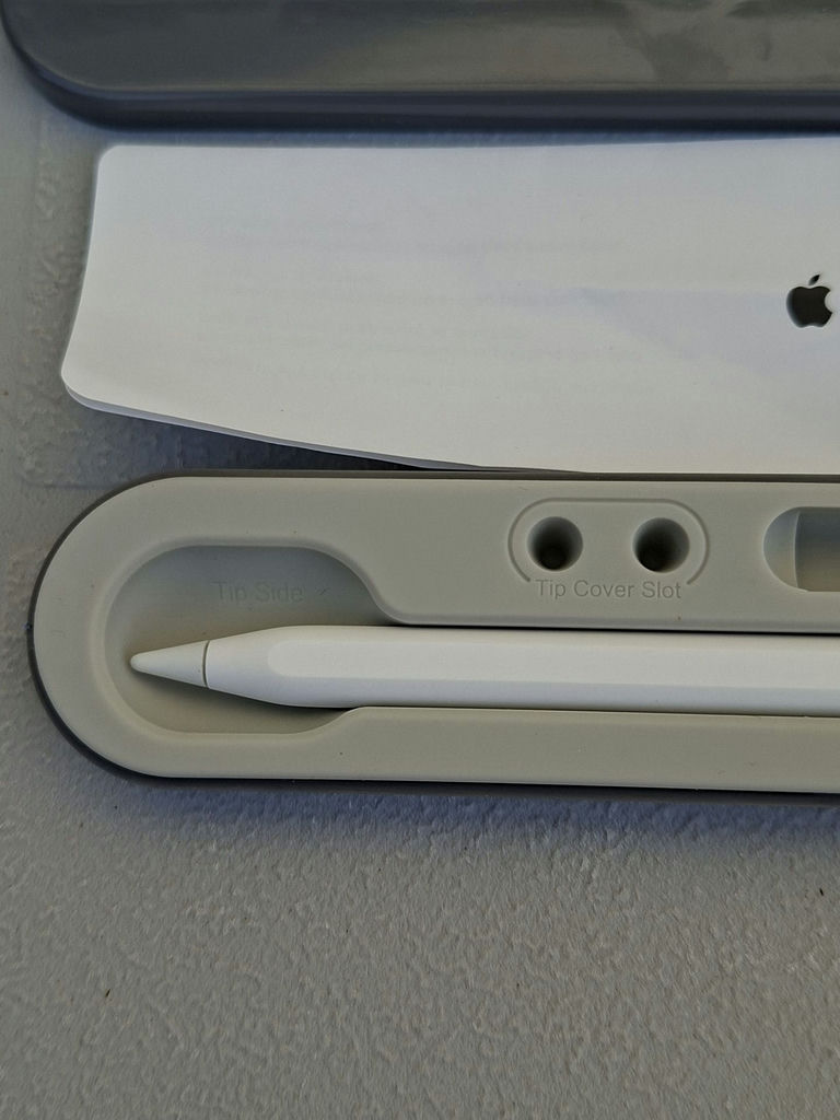 Apple Pencil Pro with Case and AirTag,  AND EXTRA PENCIL TIPS - image 4 of 7