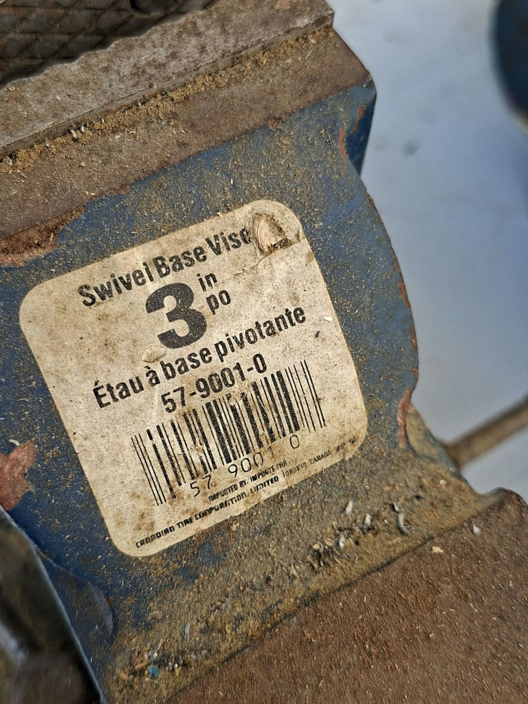 Two Bench Vises Including Record No. 2 and 3-Inch Swivel Base Vise - image 5 of 6