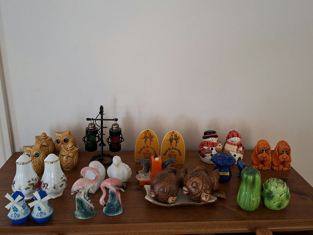 Collection of Ceramic and Decorative Figurines and Shakers - image 1 of 11