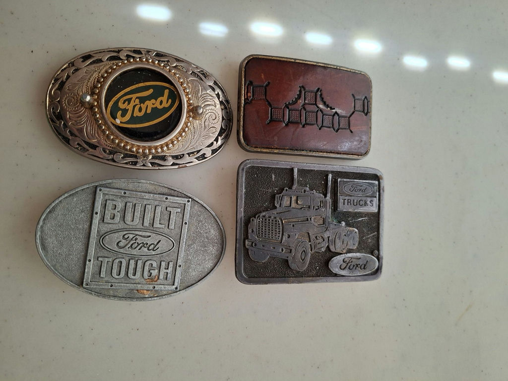 Collection of Ford Belt Buckles - image 2 of 4