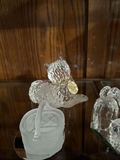 Assorted Glass and Crystal Decorative Figurines and Covered Candy Dish - thumbnail 6 of 10