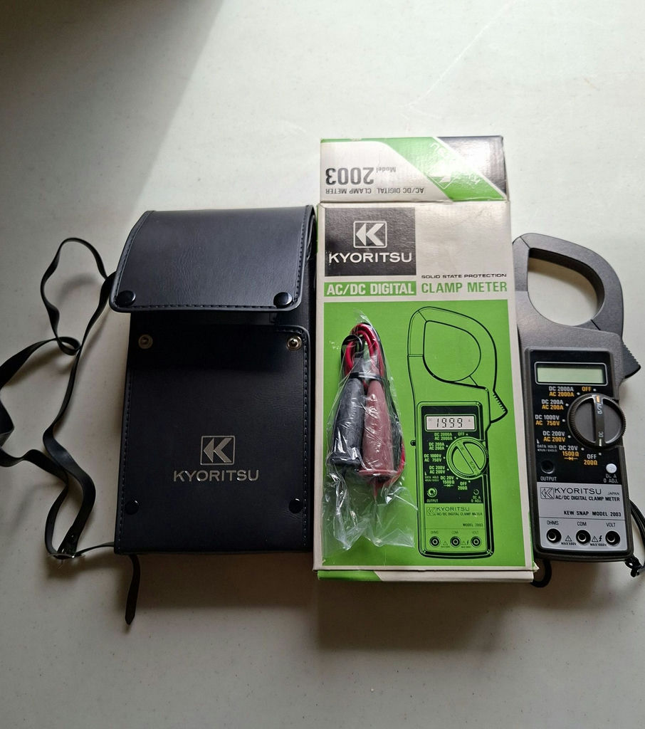 Kyoritsu Model 2003 AC/DC Digital Clamp Meter Kit - image 1 of 5