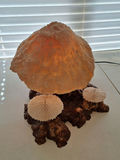Vintage Unique Mushroom Table Lamp Decor - thumbnail 2 of 9