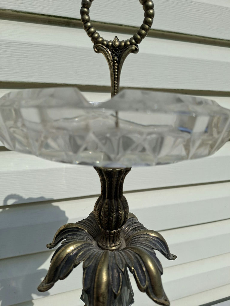 Ornate Cherub Pedestal Candy Dish - image 7 of 8