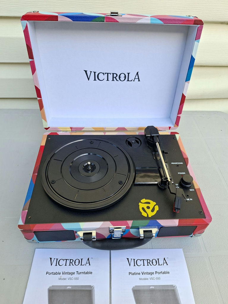 Victrola VSC-550 Portable Vintage Turntable - image 2 of 5