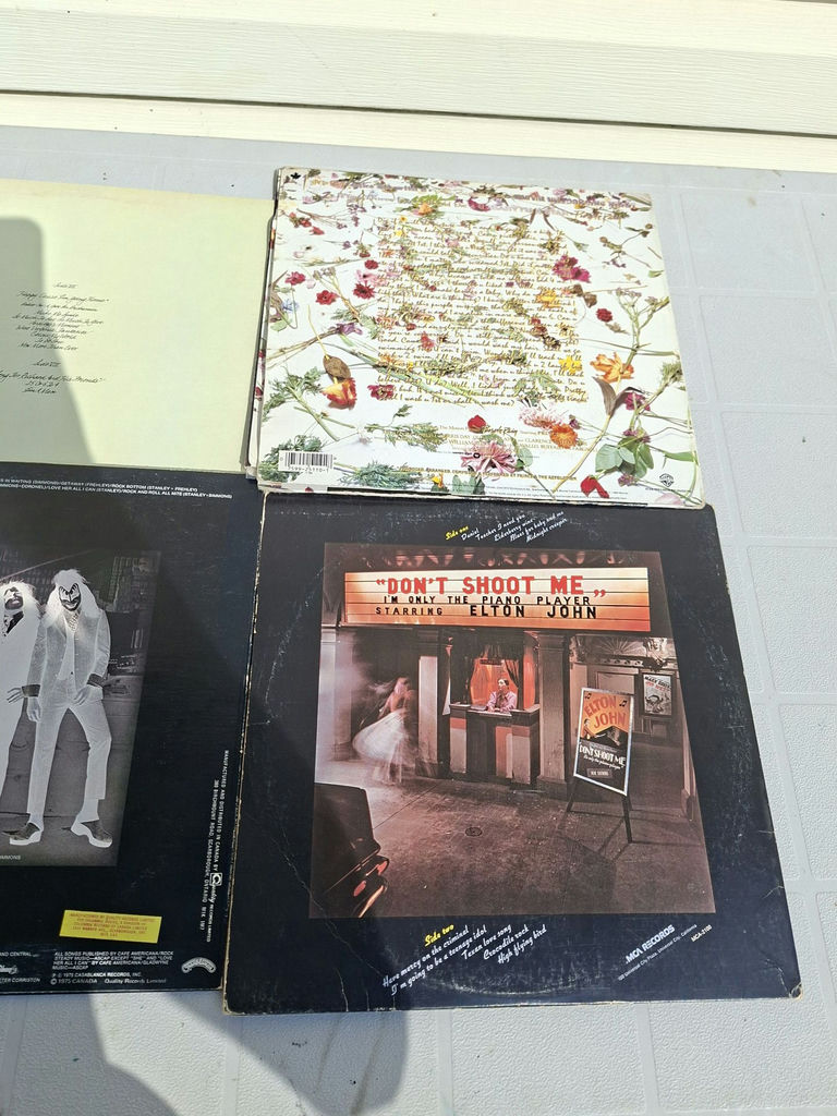 KISS, Chicago, Prince, and Elton John Vinyl Records - image 9 of 9