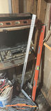 tool collection with boxes, cords, levels and hardware - thumbnail 2 of 12