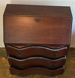 Vintage secretary desk with fold-down writing surface - thumbnail 5 of 5