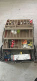 Fishing tackle box with lures and fishing rods - thumbnail 2 of 13