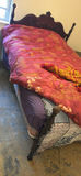 Antique dark wood bedroom furniture set - thumbnail 3 of 10