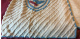 Cream Chenille Throw with Blue Embroidery - thumbnail 7 of 7