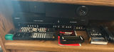 Vintage home entertainment system with VCR, DVD/CD changer, and accessories - thumbnail 4 of 9