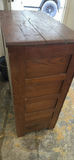 Antique wooden icebox cabinet - thumbnail 6 of 6