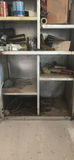 Tall metal utility cabinet with tools and hardware - thumbnail 5 of 6