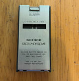 Schick Krona-Chrome safety razor with blade box - thumbnail 4 of 4