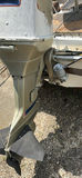 Aluminum fishing boat on trailer with outboard motor - thumbnail 6 of 9