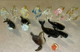 Assorted ceramic and glass animal figurines (elephants, frogs, and more) - thumbnail 3 of 5