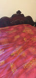 Antique dark wood bedroom furniture set - thumbnail 2 of 10