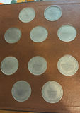 The Official History of Colonial America commemorative pewter coin set - thumbnail 4 of 6