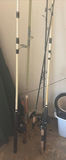Fishing tackle box with lures and fishing rods - thumbnail 8 of 13