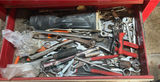 Craftsman red tool chests with assorted hand tools - thumbnail 9 of 10