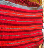 Assorted handmade textiles including crocheted blankets and quilts - thumbnail 3 of 8