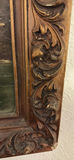 Pair of Large Landscape Paintings in Ornate Frames - thumbnail 10 of 13
