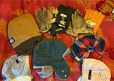 Winter hats, gloves, and scarf assortment - thumbnail 1 of 8