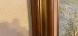 Pair of Large Landscape Paintings in Ornate Frames - thumbnail 3 of 13