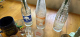 Assorted vintage glass, décor, and a miniature sewing machine - thumbnail 2 of 9