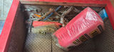 Craftsman red tool chests with assorted hand tools - thumbnail 10 of 10