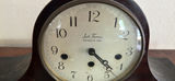 Vintage Mantel Clock with Nautical and Landscape Art - thumbnail 2 of 25