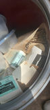 Assorted workshop waste and welding supplies in trash containers - thumbnail 9 of 9