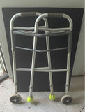 Rollator walker with seating, stools, and toilet seat riser box - thumbnail 9 of 9