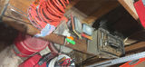 tool collection with boxes, cords, levels and hardware - thumbnail 6 of 12