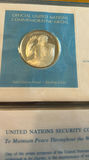 Official United Nations Commemorative Medal – First Edition Proof Silver Collection - thumbnail 5 of 7