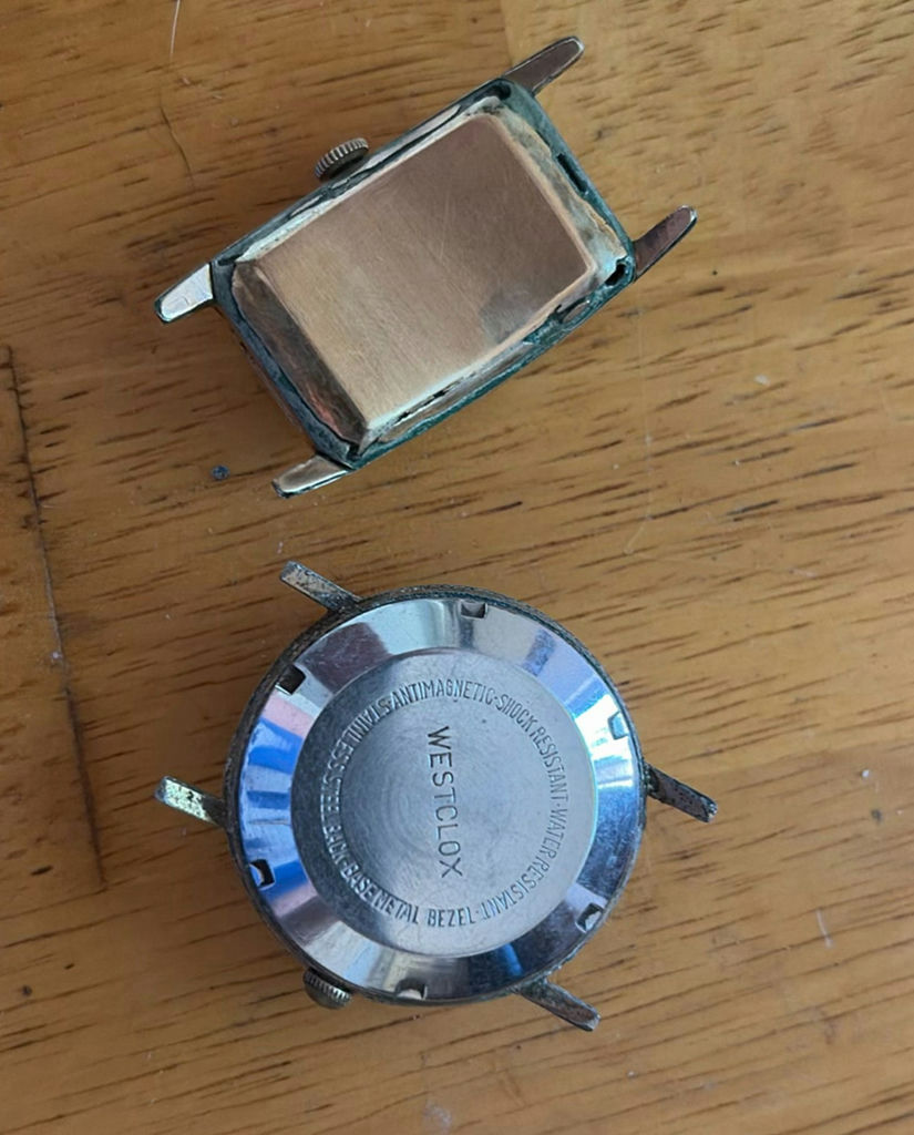 Assorted vintage watches and related jewelry and parts - image 4 of 7