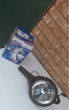 Brinks single-head halogen floodlight with motion activation and its box - thumbnail 1 of 4