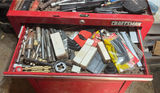 Craftsman red tool chests with assorted hand tools - thumbnail 4 of 10