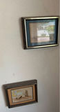 Vintage Mantel Clock with Nautical and Landscape Art - thumbnail 9 of 25