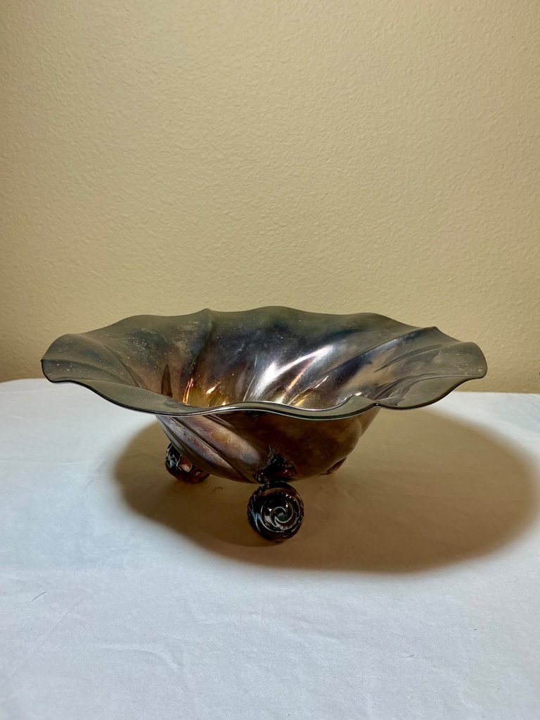  Silverplate Tea Service with Flatware and Serving Pieces - image 7 of 15