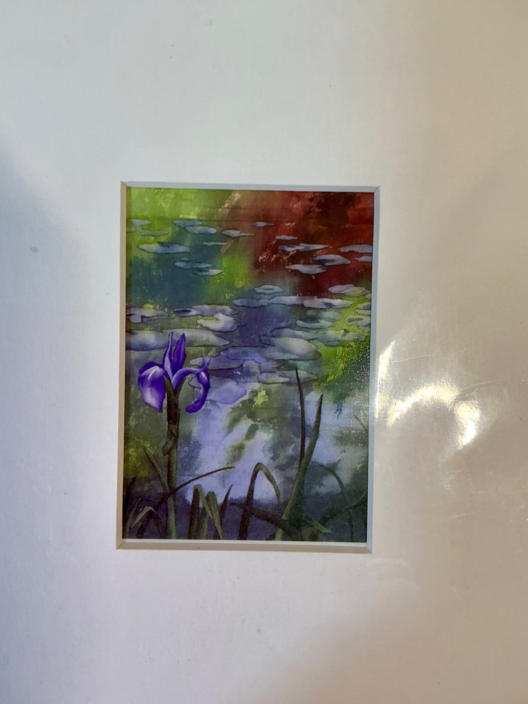 8 small Matted Wall Art/ photos and Watercolors, two framed.  - image 8 of 11