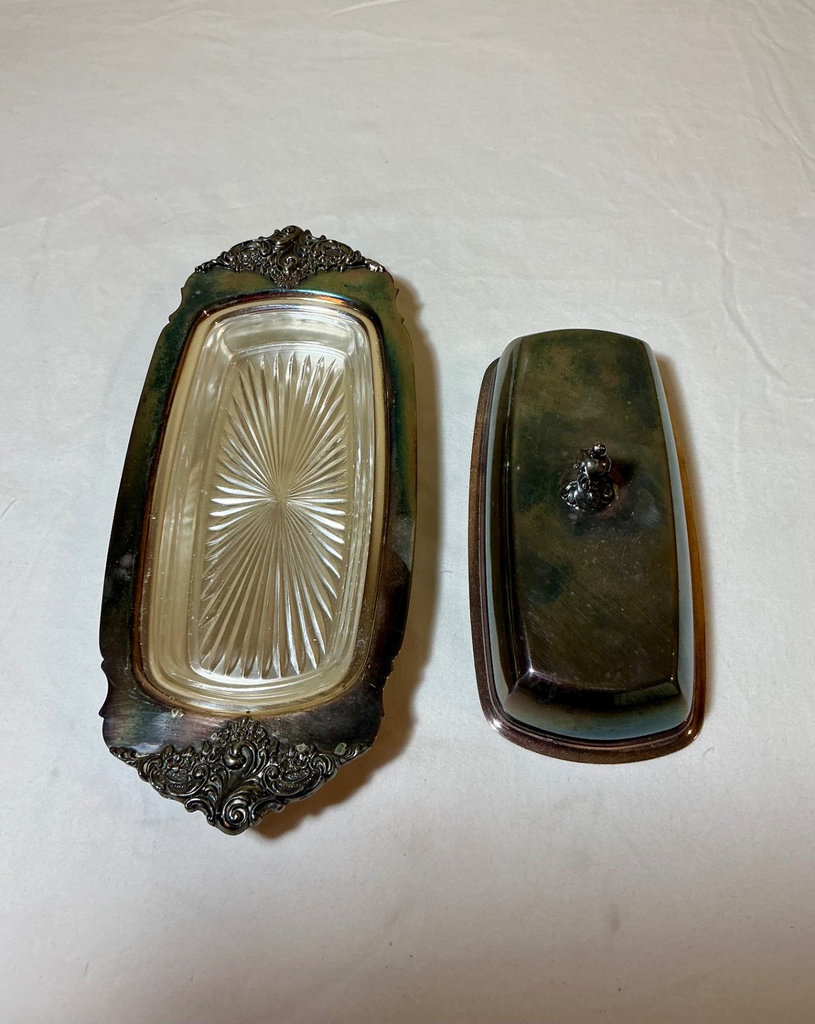  Silverplate Tea Service with Flatware and Serving Pieces - image 5 of 15
