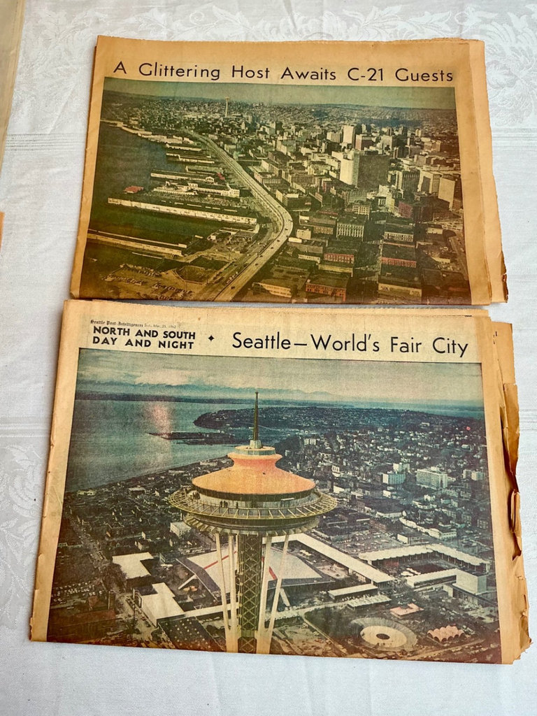 Seattle World's Fair Souvenir Newspapers - image 2 of 10