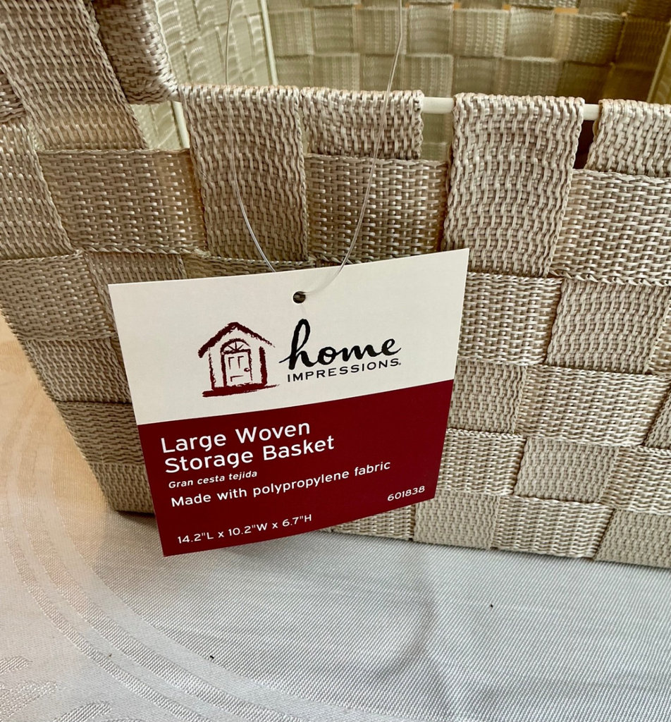 Woven Storage Baskets with Wire Rack and Decorative Boxes - image 4 of 4
