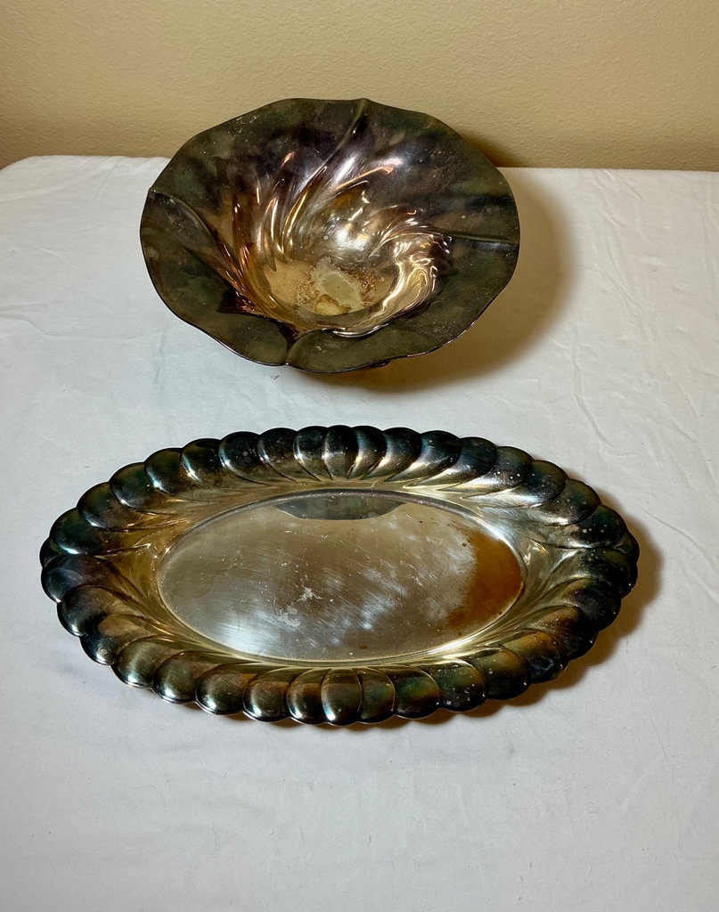  Silverplate Tea Service with Flatware and Serving Pieces - image 6 of 15